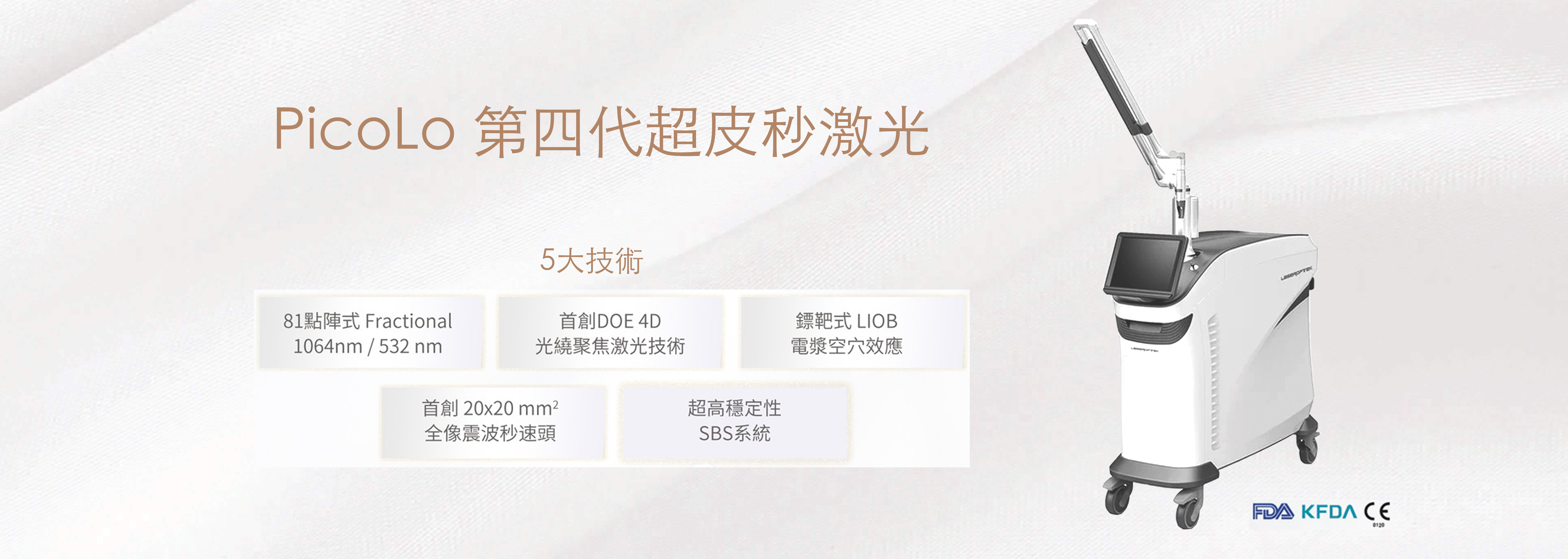 PicoLo 第四代超皮秒激光